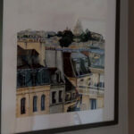 Encadrement des aquarelles