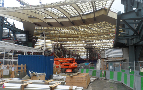 chantier halles paris 2013
