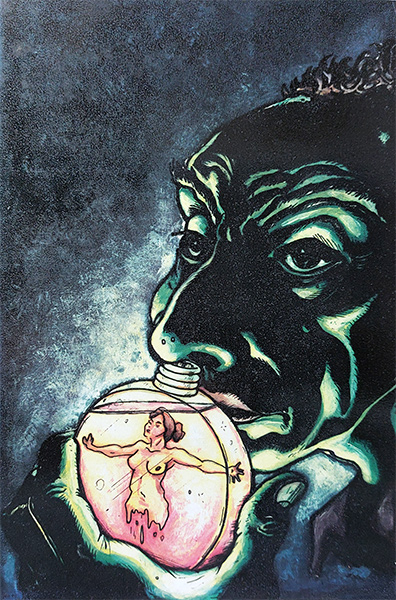 illustration roman le parfum